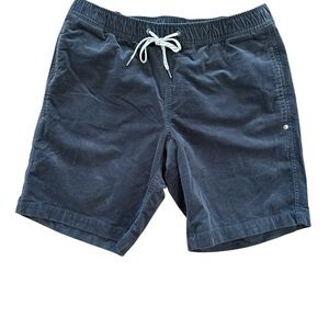 Vuori Charcoal Gray Corduroy Shorts